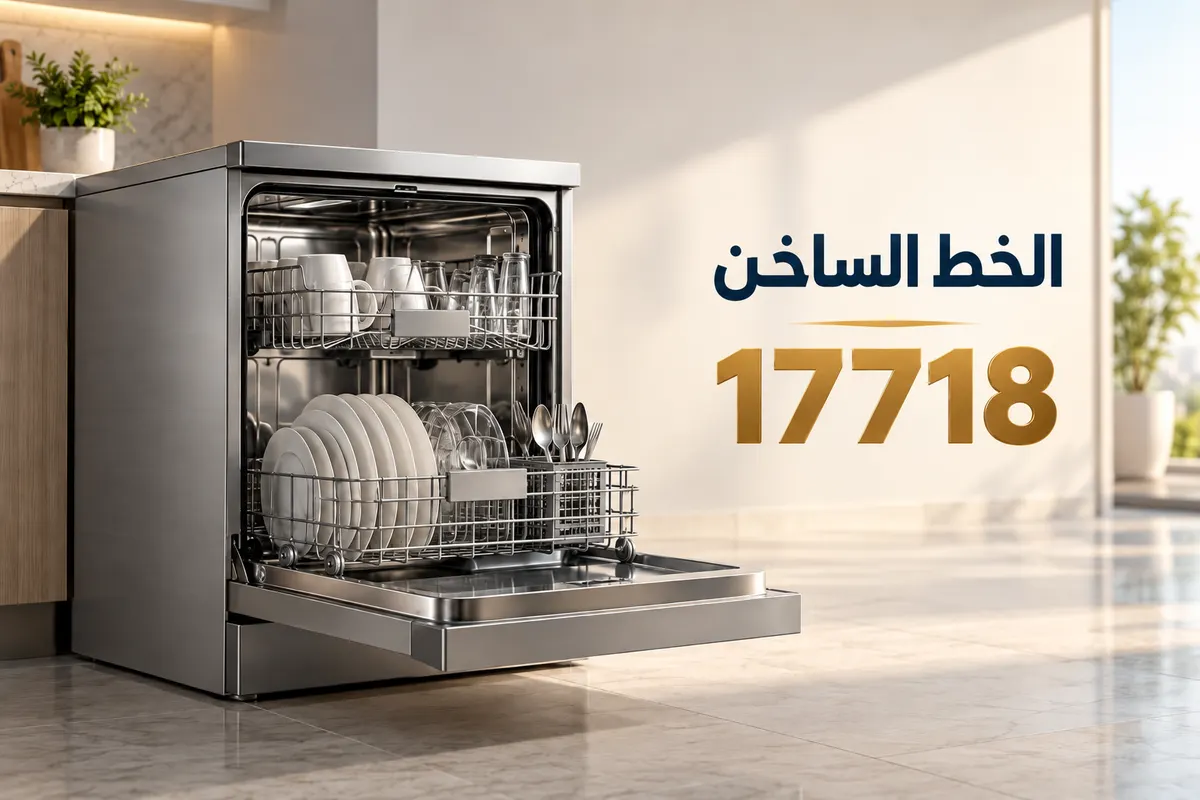 صيانة غسالات أطباق — الخط الساخن 17718